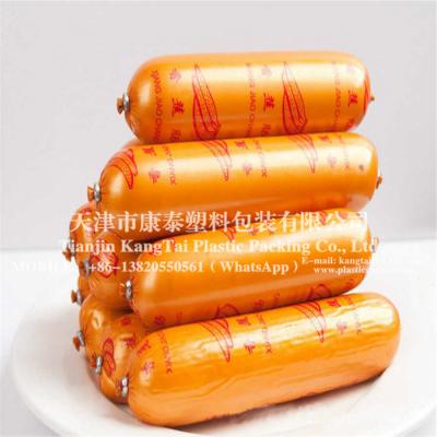 Boiled sausage product from poultry meat Boiled sausage